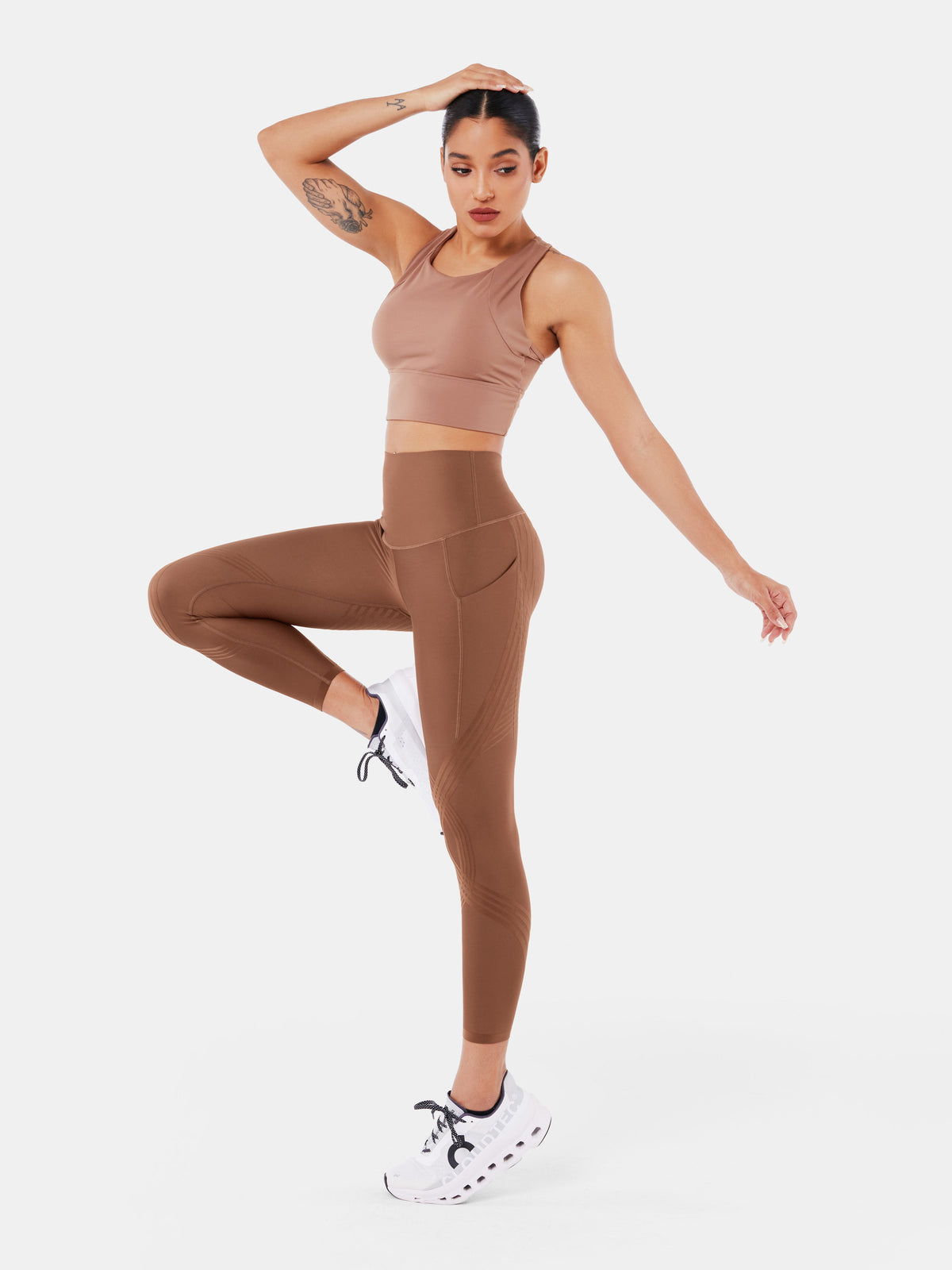 Body Sculpt Side Pocket 7/8 Leggings