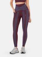 PowerBand Resistance Leggings (Reversible Wear)