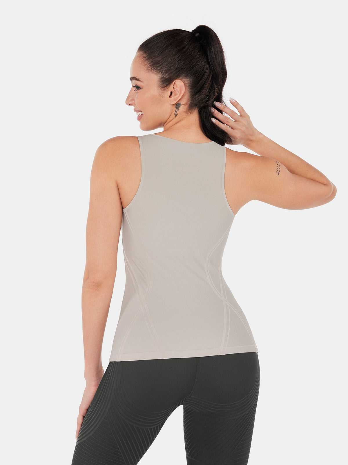 Body Sculpt Long Bra Tank, A-D Cups
