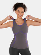 Body Sculpt Long Bra Tank, A-D Cups