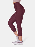 PowerBand Resistance 7/8 Leggings (Reversible Wear)