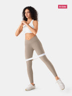 PowerBand Resistance V-Waist Leggings (Reversible Wear)